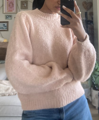 Vero Moda Pink Fuzzy Sweater - Size Large