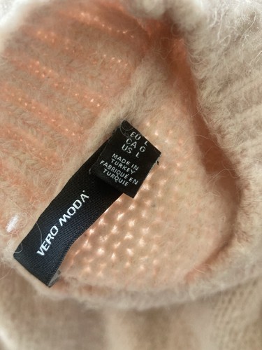 Vero Moda Pink Fuzzy Sweater - Size Large - photo 4