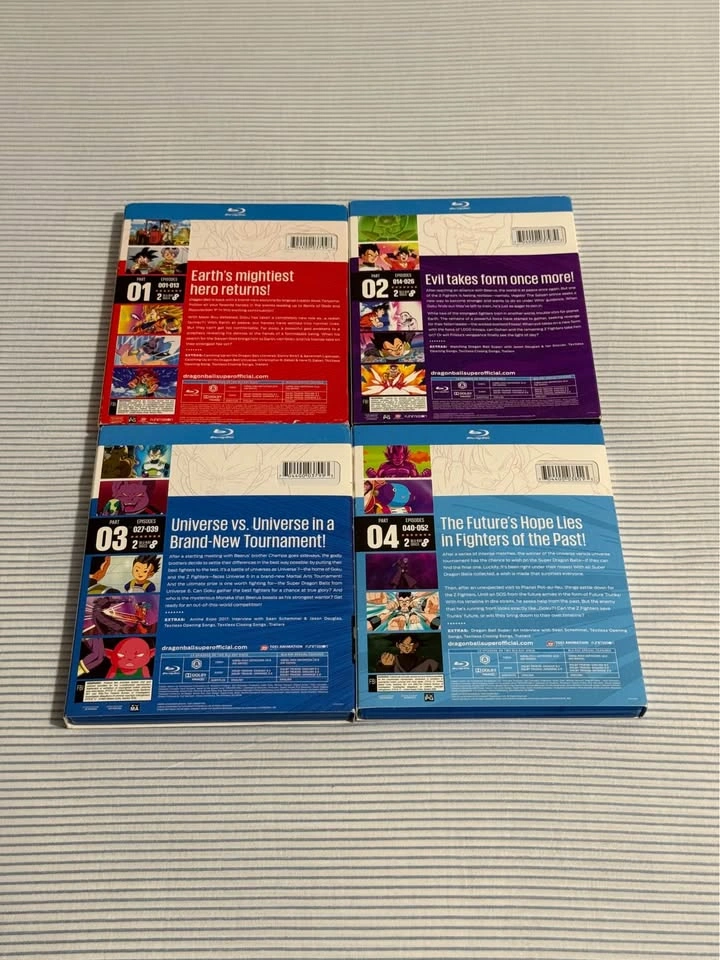 Dragon Ball Super Blu-ray Sets 1-4 - photo 2