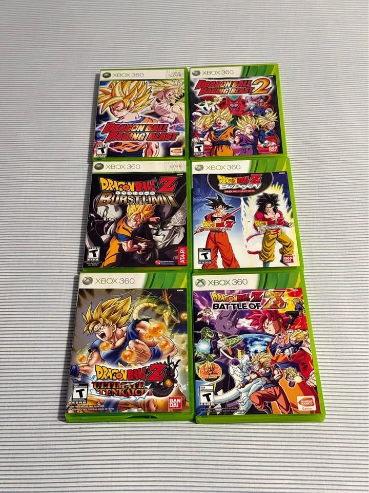 Xbox 360 Dragon Ball Games Collection