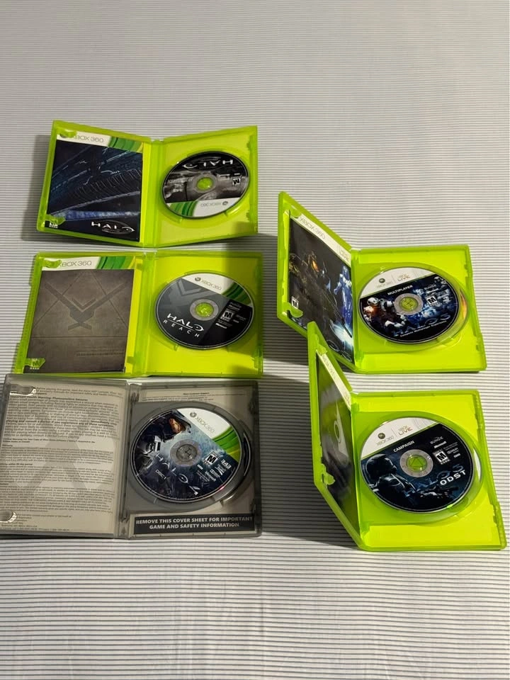 Xbox 360 Halo Games Bundle - 5 Titles - photo 2