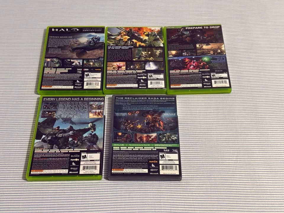 Xbox 360 Halo Games Bundle - 5 Titles - photo 3