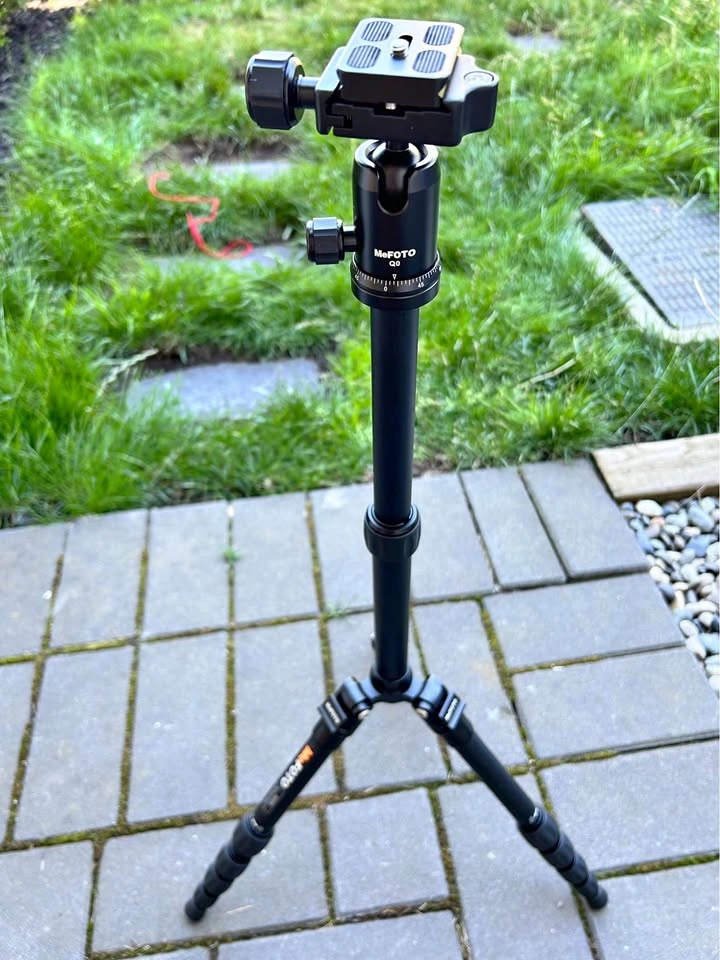 MeFOTO BackPacker Travel Camera Tripod (A0350) & Remote