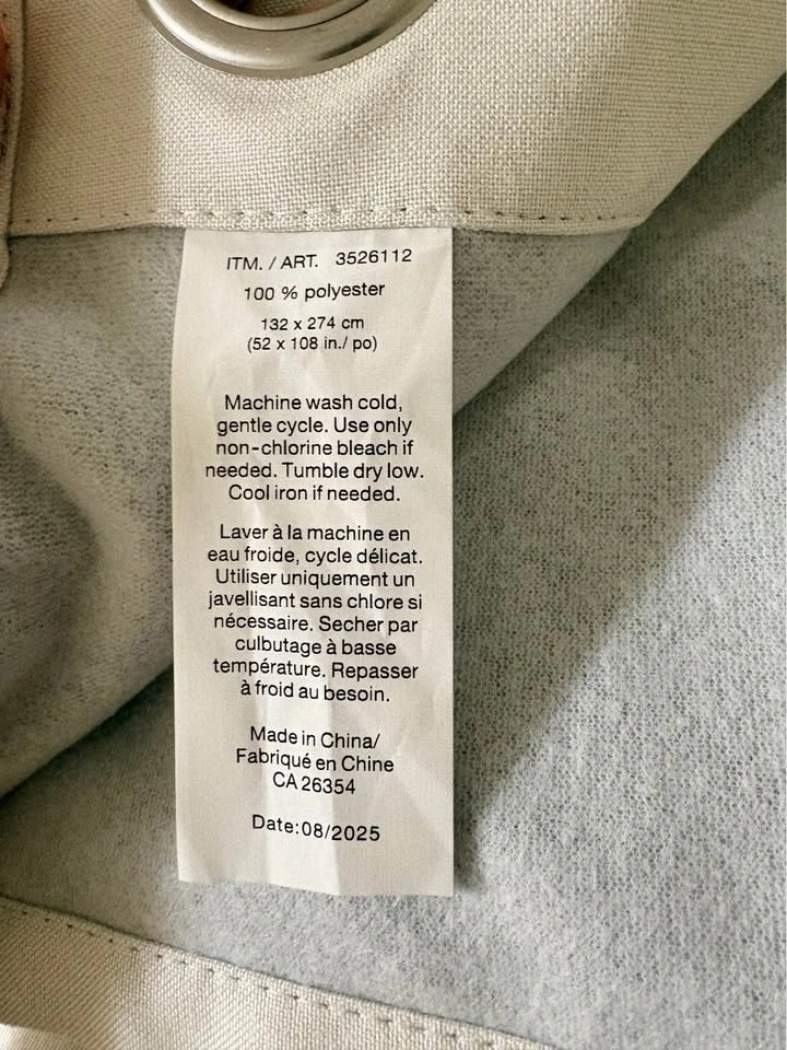 100% Blackout Curtain-108” - photo 3