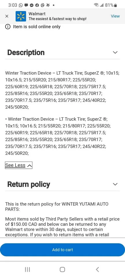 Super Z LT Light Truck/SUV Traction Chains (Set of 2) image indicator(5)