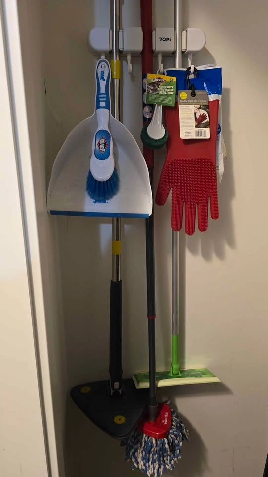 YOPI Wall-Mounted Broom and Mop Holder - photo 4