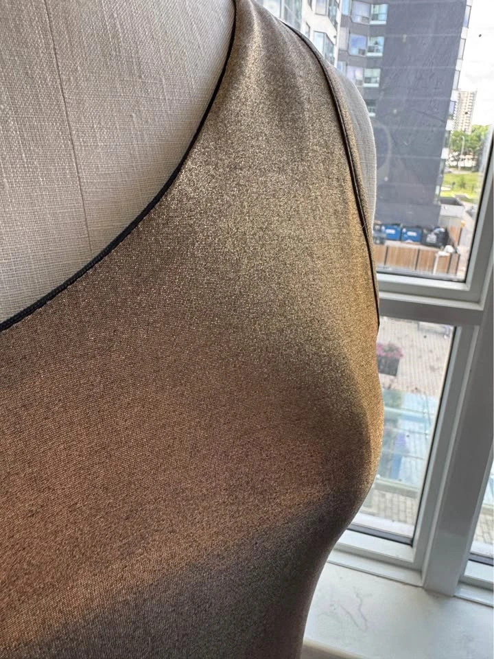 Ladies Brand New Gold Fashion Nova Dress Size XL - photo 4