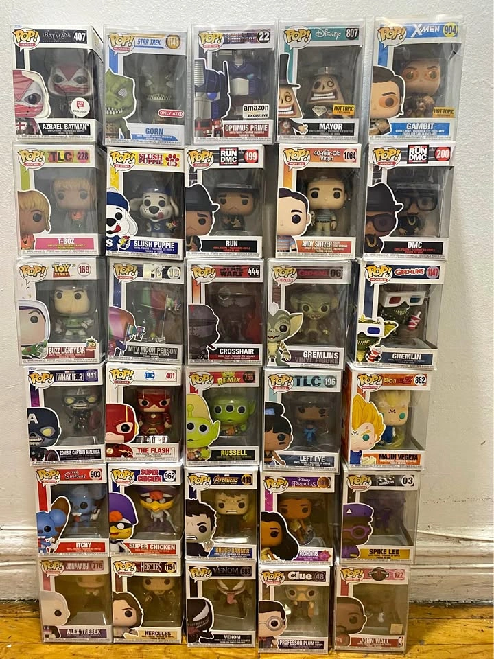 Lot of 30 Funko Pop Figures