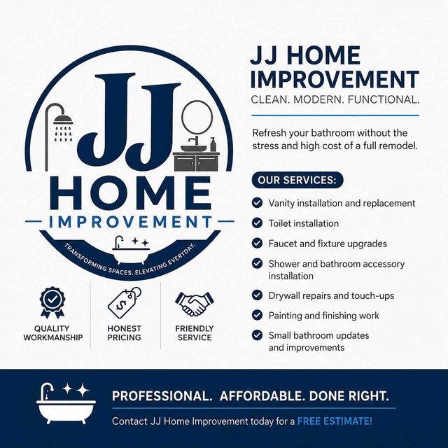 Bathroom Reno and Home Improvement