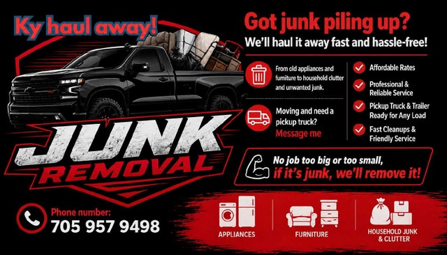 junk removal ptbo and surrounding areas