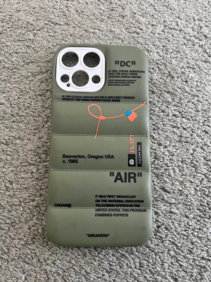 Off White IPhone 13 Pro Max Case