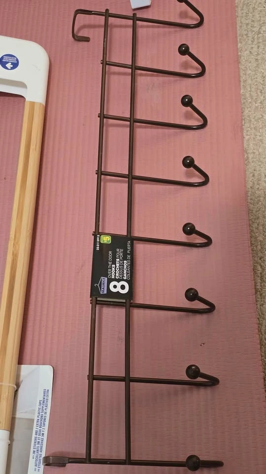 Bathroom Organization Set - Over the Door Hooks, Towel Rail - photo 2