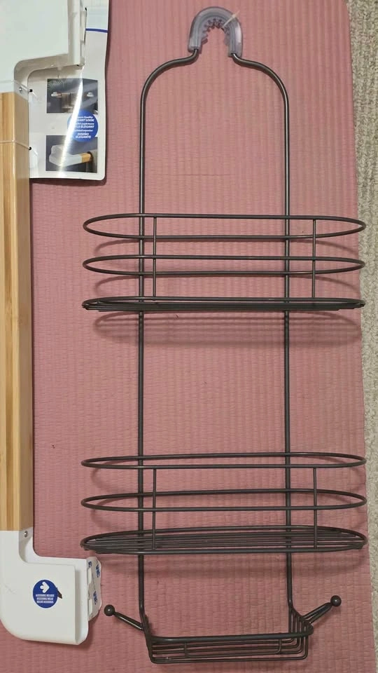 Bathroom Organization Set - Over the Door Hooks, Towel Rail - photo 4