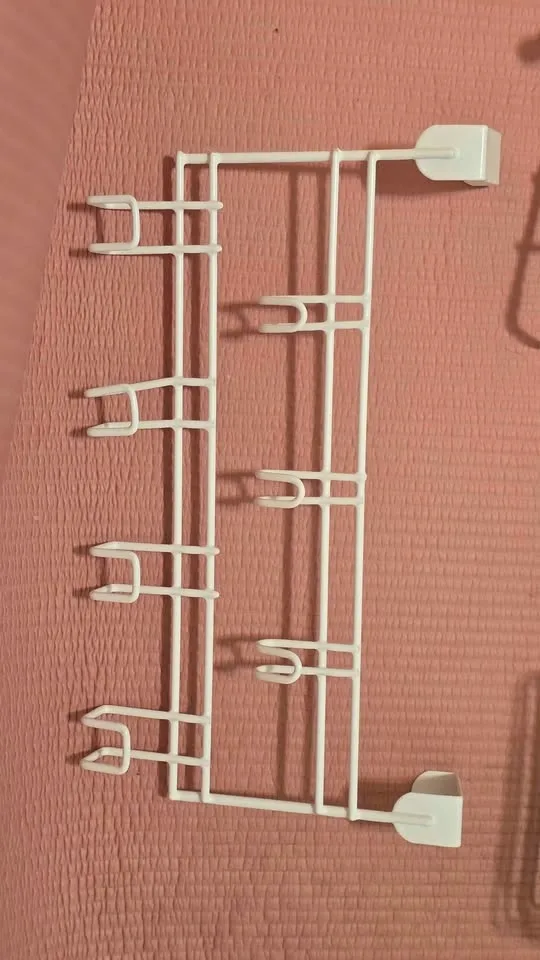 Bathroom Organization Set - Over the Door Hooks, Towel Rail - photo 5