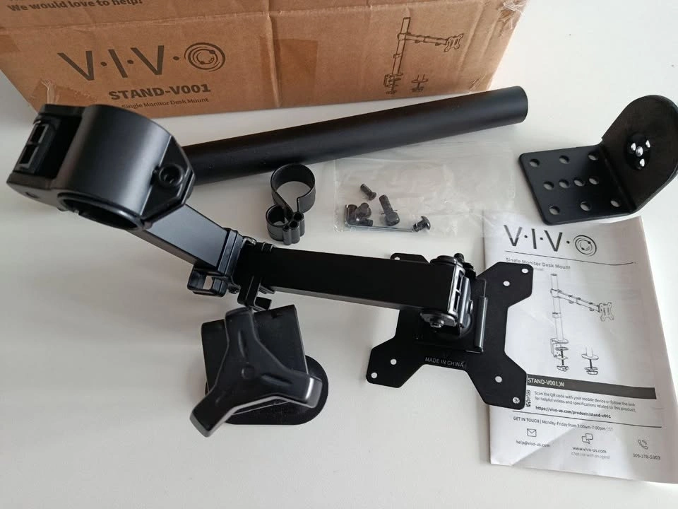 VIVO Single Monitor Arm Desk Mount – Excellent Condition - photo 2