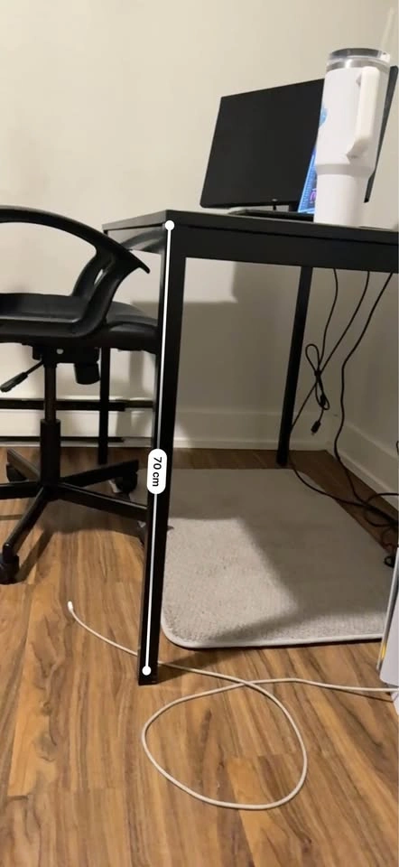 Black table for office or Dining - photo 2