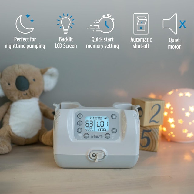 Dr. Brown's Customflow Hospital Strength Double Electric Breast