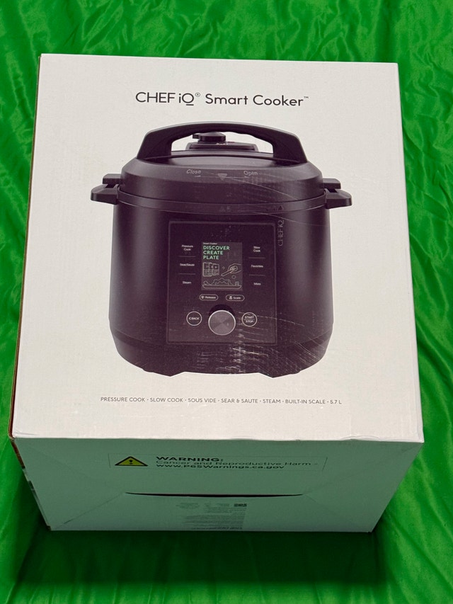 CHEF iQ Smart Pressure Cooker with Built-in Wifi