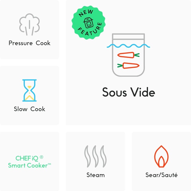 CHEF iQ Smart Pressure Cooker with Built-in Wifi - photo 2