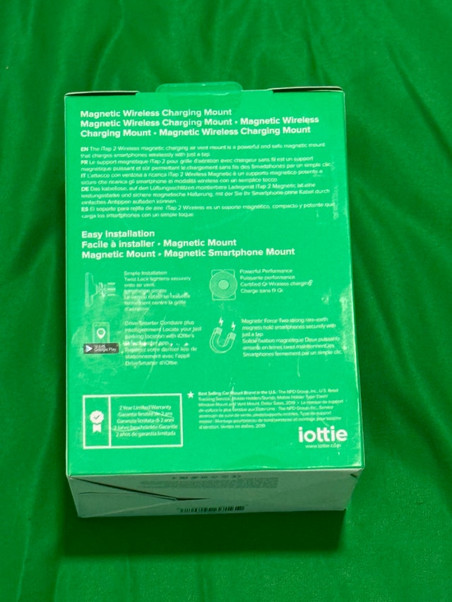 iOttie iTap Wireless 2 Vent Mount Black - photo 2
