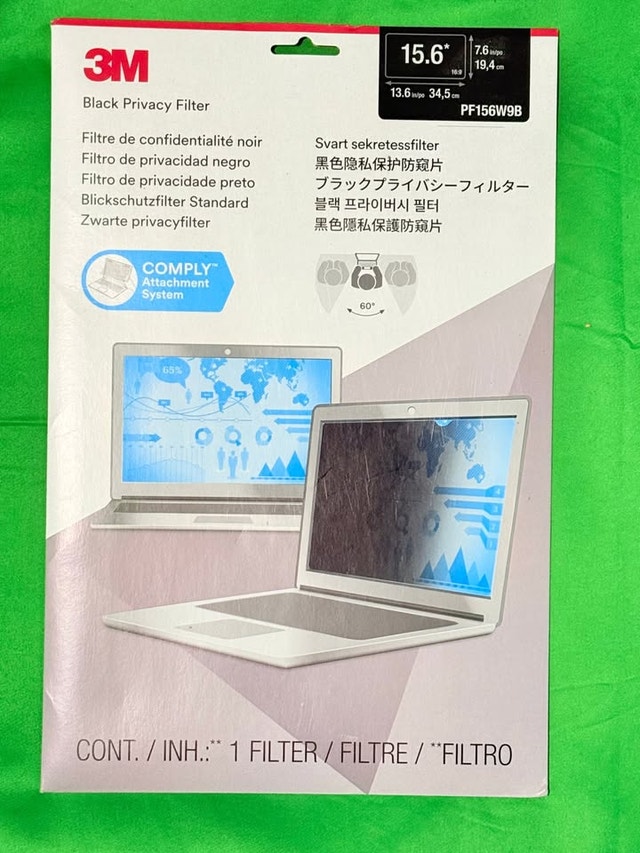 3M Laptop Screen Privacy Filter for 15.6 inch Monitors