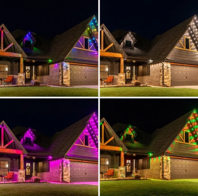 Enbrighten WiFi VIBE Color-Changing Outdoor Lights 72 Ct, 100Ft - photo 2