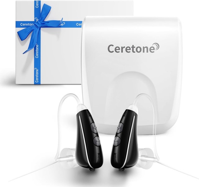 Hearing Aids for Seniors with Noise Cancellation, BTE