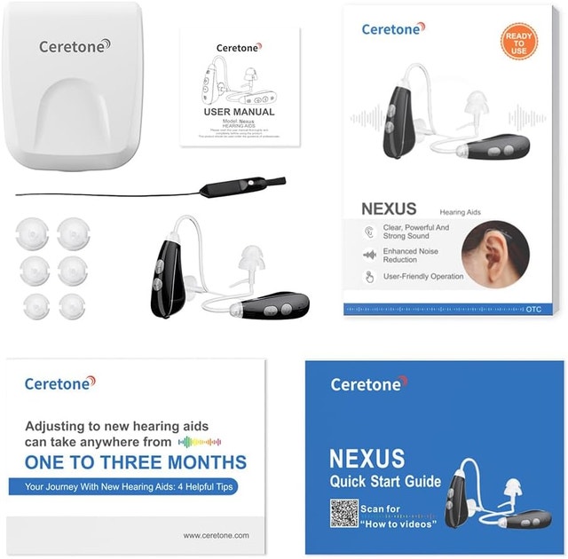 Hearing Aids for Seniors with Noise Cancellation, BTE - photo 3