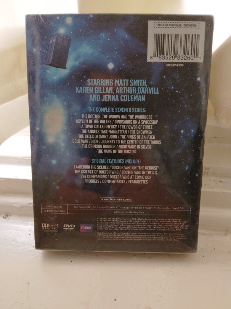 Doctor Who --- Complete Seventh Series - photo 2