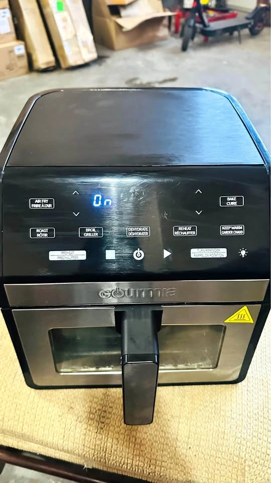 Gourmia 8-Quart Digital Air Fryer with Window & Light