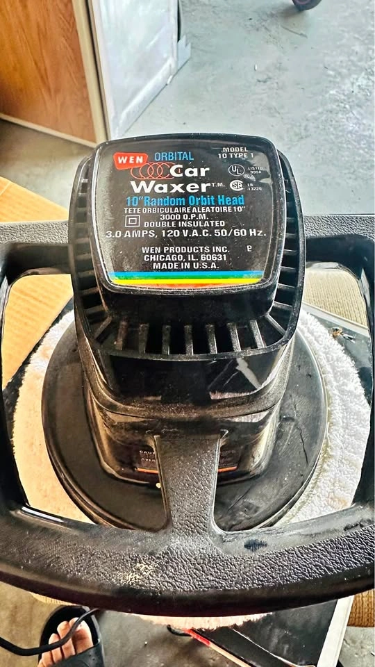 Vintage 1990 WEN Model 10 Orbital Car Waxer / Polisher