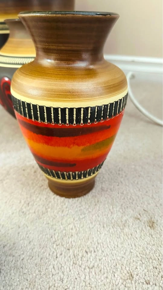 Vintage West German Art Pottery Collection (4-Piece Set) - photo 2