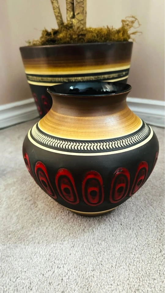 Vintage West German Art Pottery Collection (4-Piece Set) - photo 4