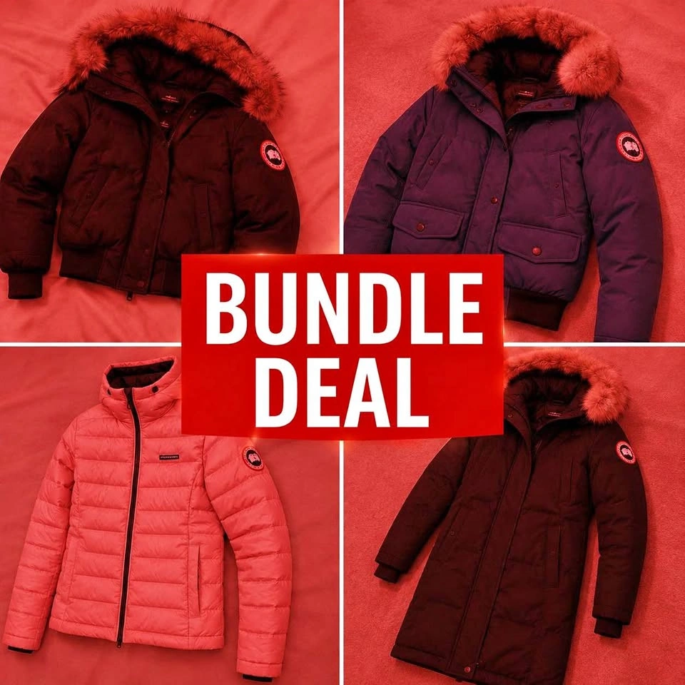 4 Authentic Canada Goose Jackets - Women’s Medium - Bundle Avail
