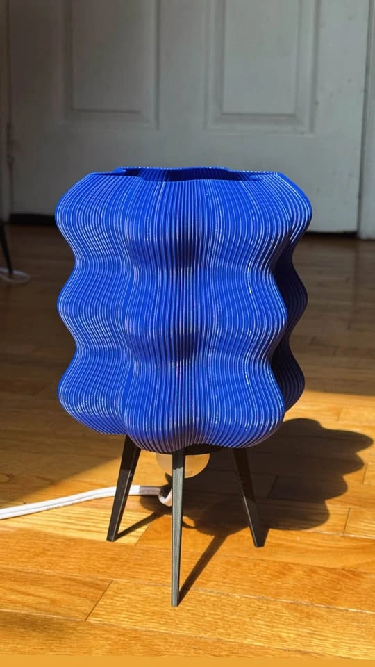 Mid Century wavy Lamp - photo 2