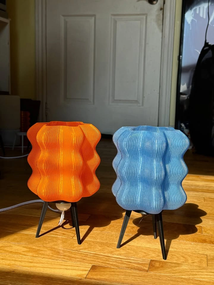 Mid Century wavy Lamp - photo 3