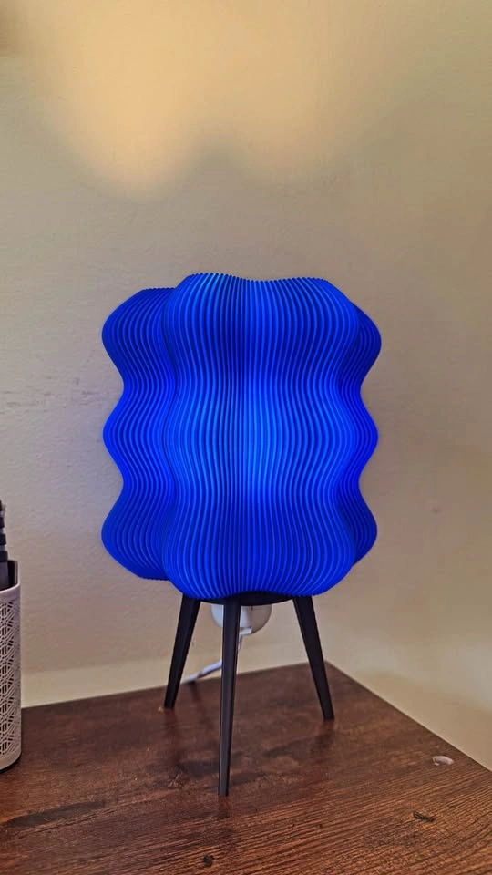 Mid Century wavy Lamp - photo 4
