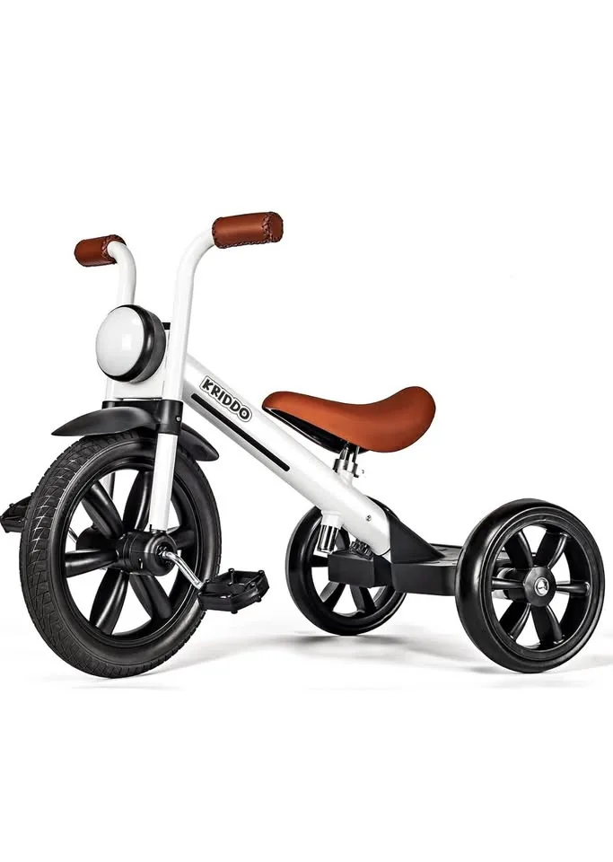 KRIDDO Kids Tricycle, 12 Inch Wheel, Front Light, 2-5 yrs thumbnail