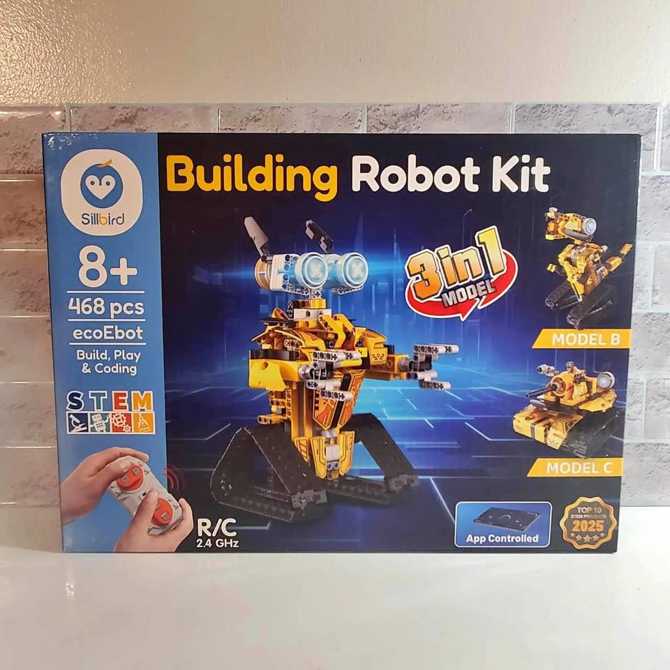 Sillbird 3-in-1 Building Robot Kit (Brand New Factory Sealed)