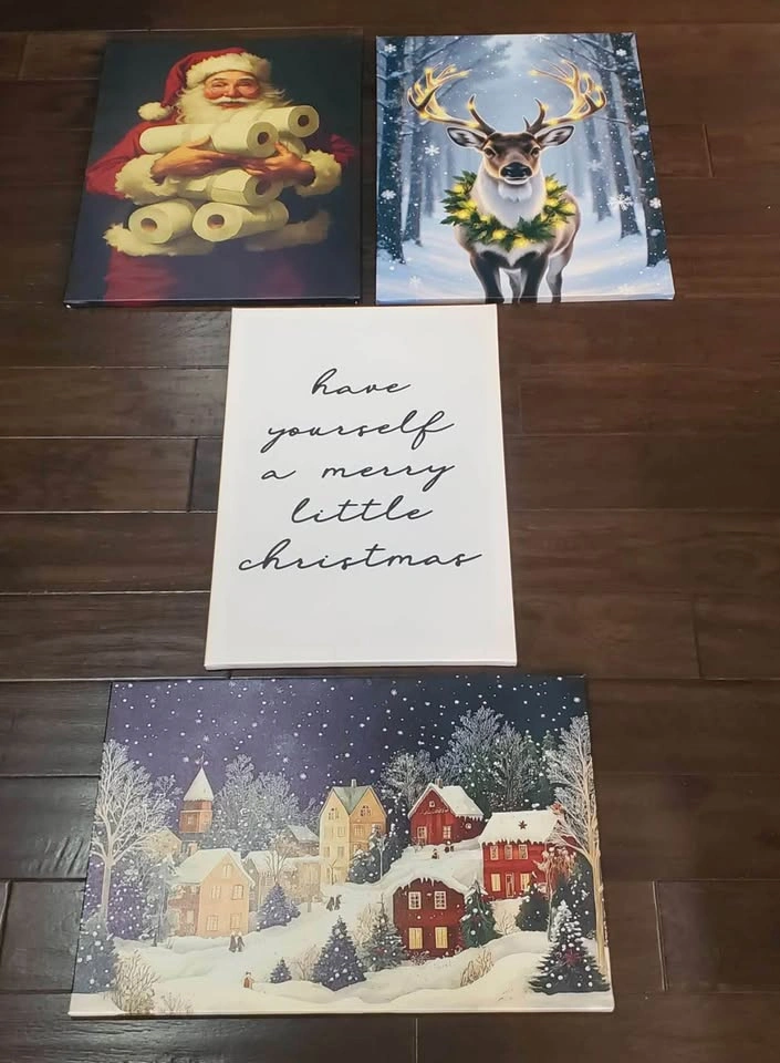 New 20x pcs Canvas Wall Art Assortment $70 for All - photo 5