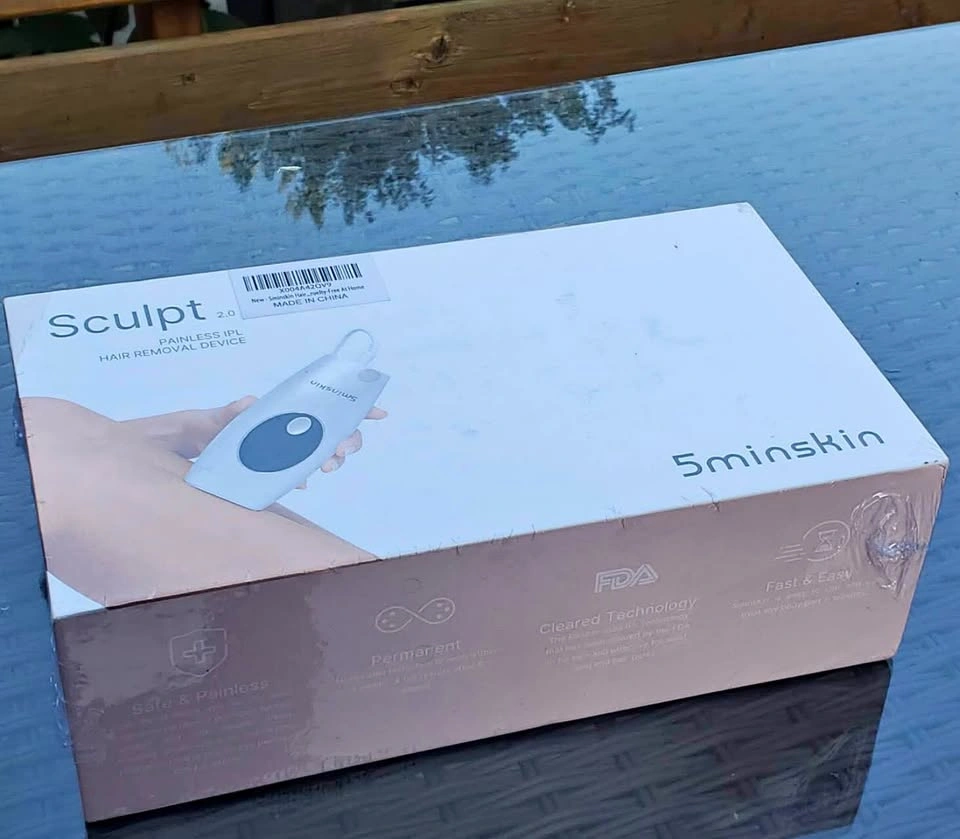 New 5minskin Sculpt 2.0 IPL Hair Removal Device Factory Sealed