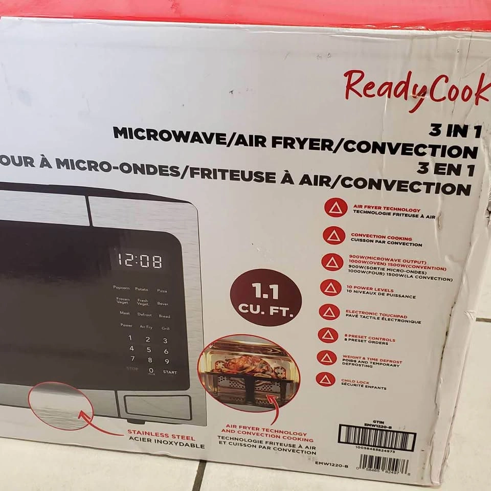 Frigidaire 3in1 Microwave Air Fryer Convection HAS SHIPPING DENT - photo 5