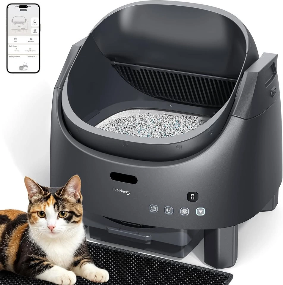 FEELNEEDY Automatic Self-Cleaning Cat Litter Box - photo 2