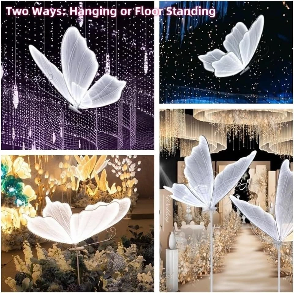 ZYHYZLF Wedding Butterfly Floor Lamp Decoration - photo 2