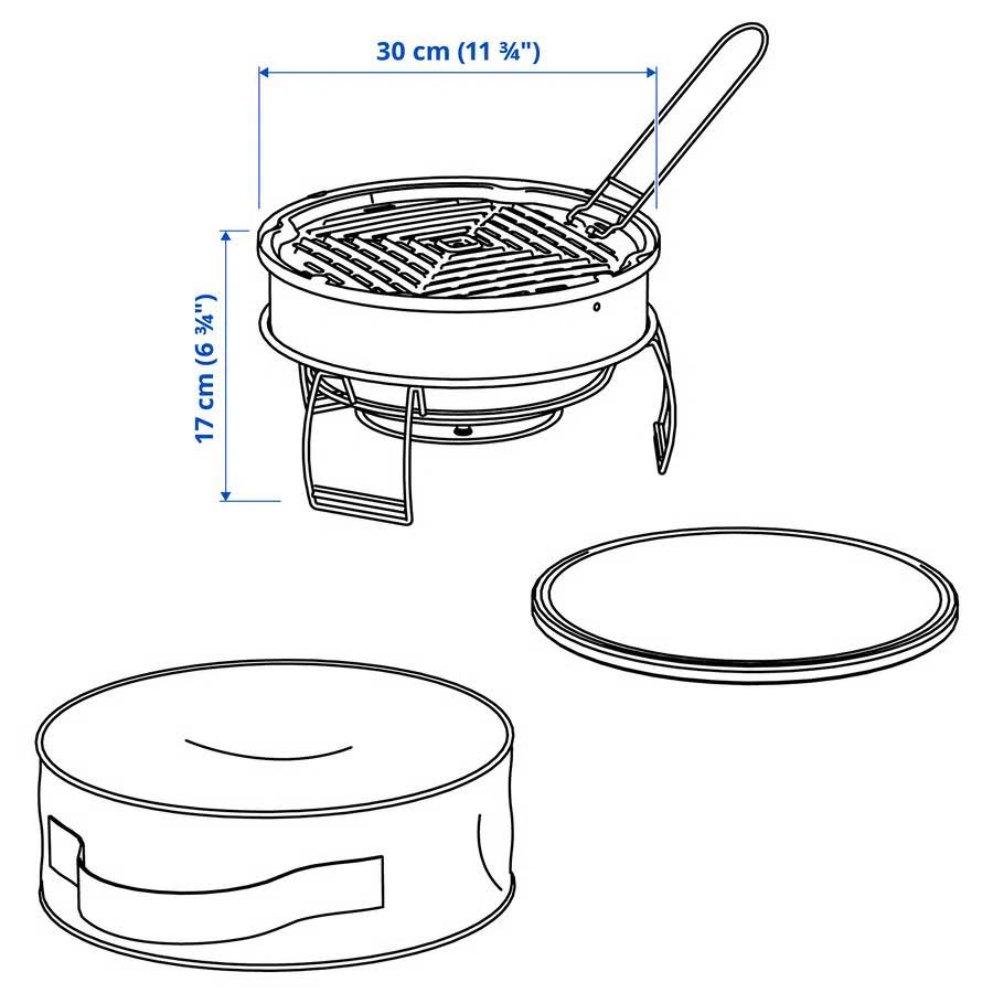 Mini barbeque grill - photo 3