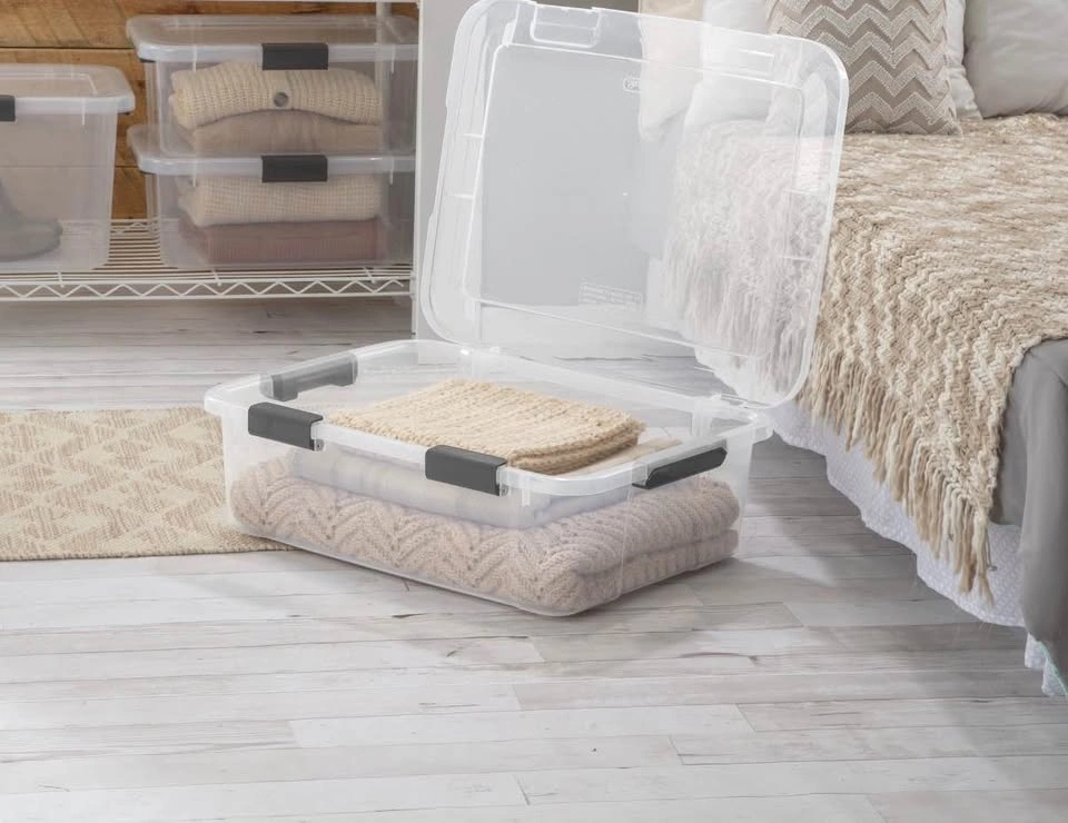 Sterilite storage box with hinge lid - photo 4