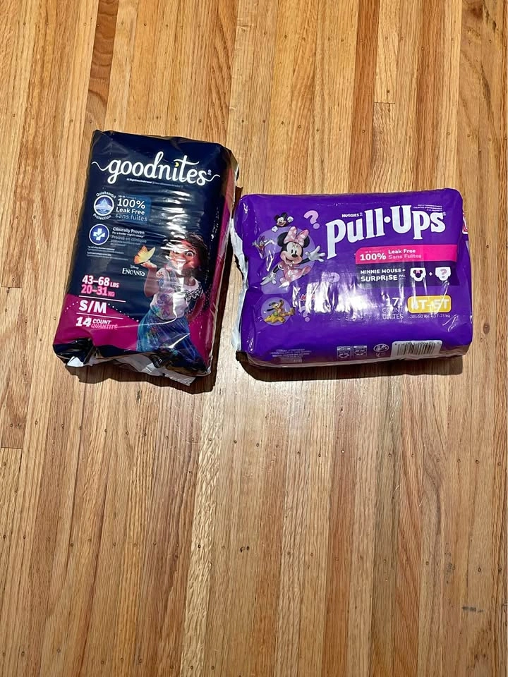 Multiples for sale- pull ups and goodnights