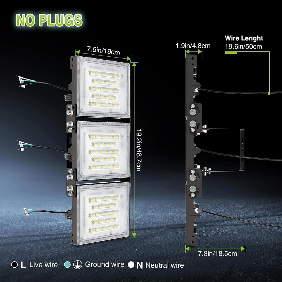 STASUN 300W LED Flood Light, Mini Series Outdoor Floodlight - photo 2