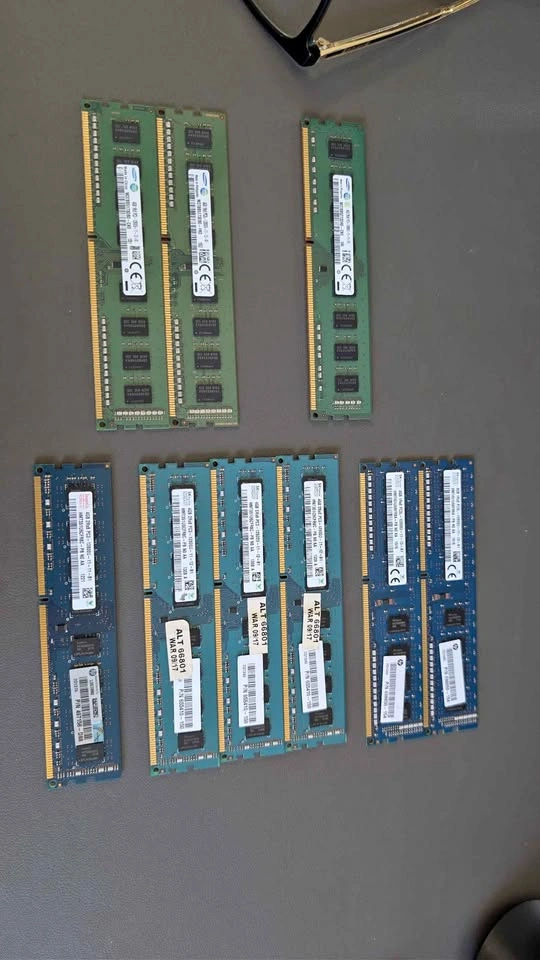 DDR3-1600 Desktop RAM – 4GB Sticks