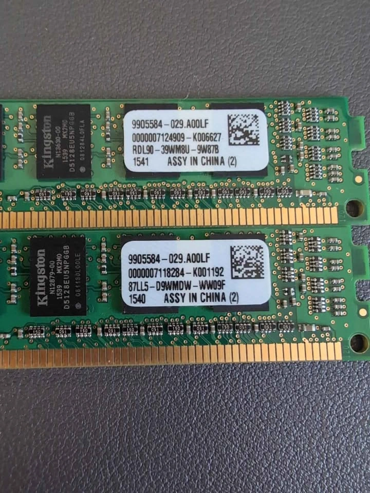 8GB (2×4GB) Kingston DDR3-1600 Low-Profile Desktop RAM Kit - photo 3